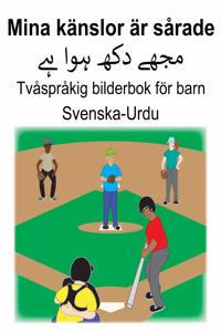 Svenska-Urdu Mina känslor är sårade Tvåspråkig bilderbok för barn