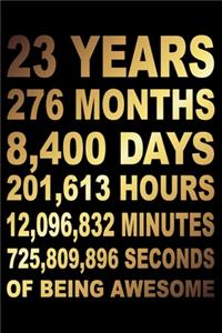 23 Years Of Being Awesome