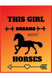This girl dreams about horses