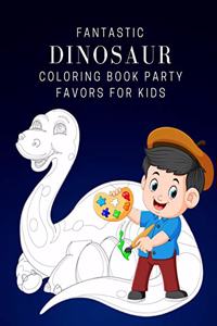 Fantastic Dinosaur Coloring Book Party Favors For Kids