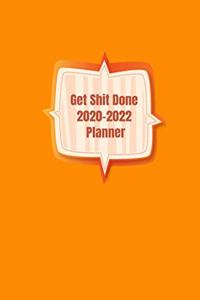 Get Shit Done 2020-2022 Planner