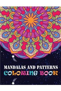 Mandalas And Patterns Coloring Book