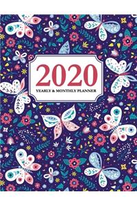 2020 Yearly and Monthly Planner