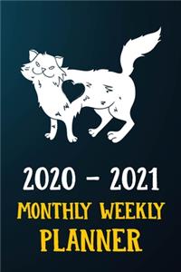 2020 2021 Monthly Weekly Planner
