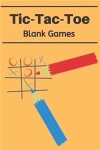 Tic Tac Toe Blank Games