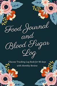 Food Journal and Blood Sugar Log