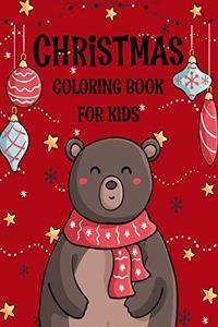 Christmas coloring book for kids.