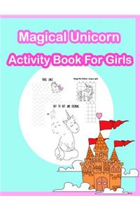 Magical Unicorn Activity Book for Girls