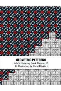 Geometric Patterns - Adult Coloring Book Vol. 13