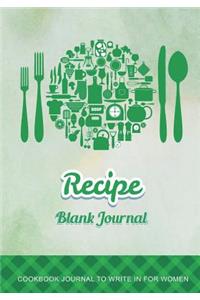 Recipe Blank Journal