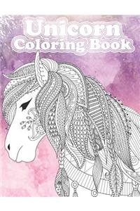 Unicorn Coloring Book