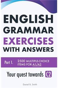English Grammar Exercises with answers Part 1