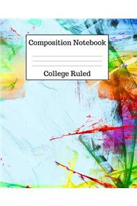 Composition Notebook College Ruled