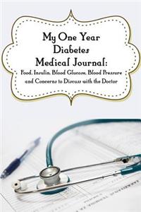My One-Year Diabetes Medical Journal