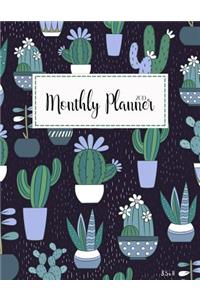 2019 Monthly Planner 8.5 x 11