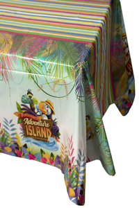 Vacation Bible School (Vbs) 2021 Discovery on Adventure Island Tablecloth