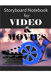Storyboard Notebook for Video & Movies