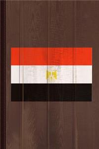 Egypt Flag Journal Notebook