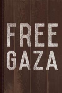 Vintage Free Gaza Palestine Journal Notebook