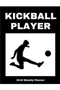 Kickball Player 2019 Weekly Planner