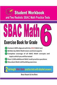 Sbac Math Exercise Book for Grade 6