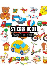 Sticker Book Blank Sticker Book