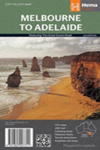 Melbourne to Adelaide Map