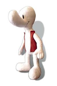 Smiley Bone Plush Doll