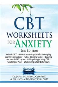 CBT Worksheets for Anxiety - 3rd Edition