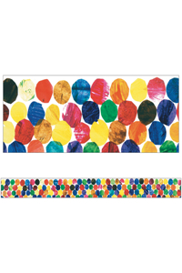 Very Hungry Caterpillar(tm) Dots Straight Bulletin Board Borders