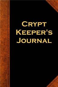 Crypt Keeper's Journal Vintage Style