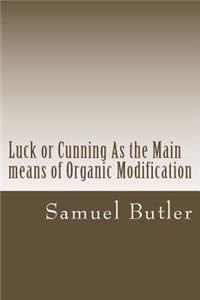 Luck or Cunning As the Main means of Organic Modification