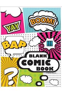 Blank Comic Book Panelbook