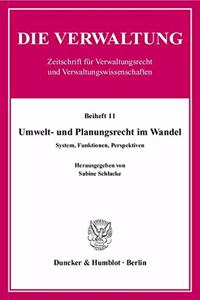 Umwelt- Und Planungsrecht Im Wandel