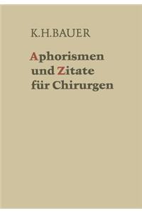 Aphorismen Und Zitate Für Chirurgen