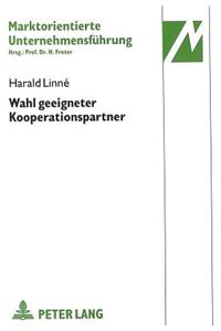 Wahl geeigneter Kooperationspartner