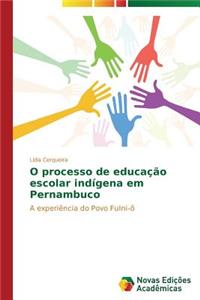 O processo de educação escolar indígena em Pernambuco