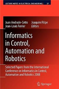 Informatics in Control, Automation and Robotics