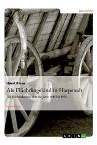 Als Flüchtlingskind in Harpstedt
