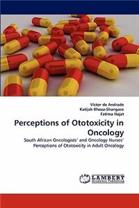 Perceptions of Ototoxicity in Oncology