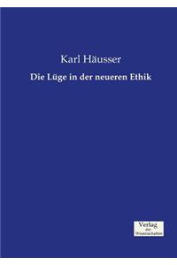 Lüge in der neueren Ethik