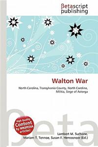 Walton War