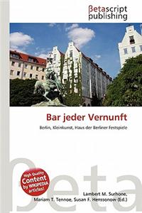 Bar Jeder Vernunft