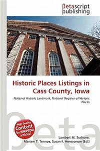Historic Places Listings in Cass County, Iowa