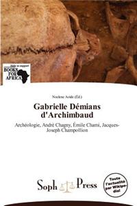 Gabrielle D Mians D'Archimbaud