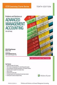 PROBLEMS AND SOLUTIONS ON ADVANCED MANAGEMENT ACCOUNTING