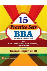 Bba Entrance Examination - 15 Practice Sets