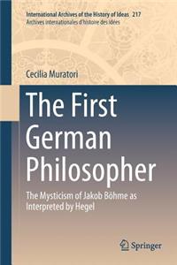 First German Philosopher