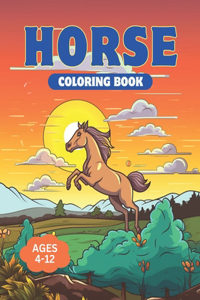 Horse Coloring Book