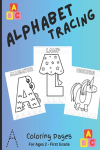ABC Alphabet Tracing Coloring book